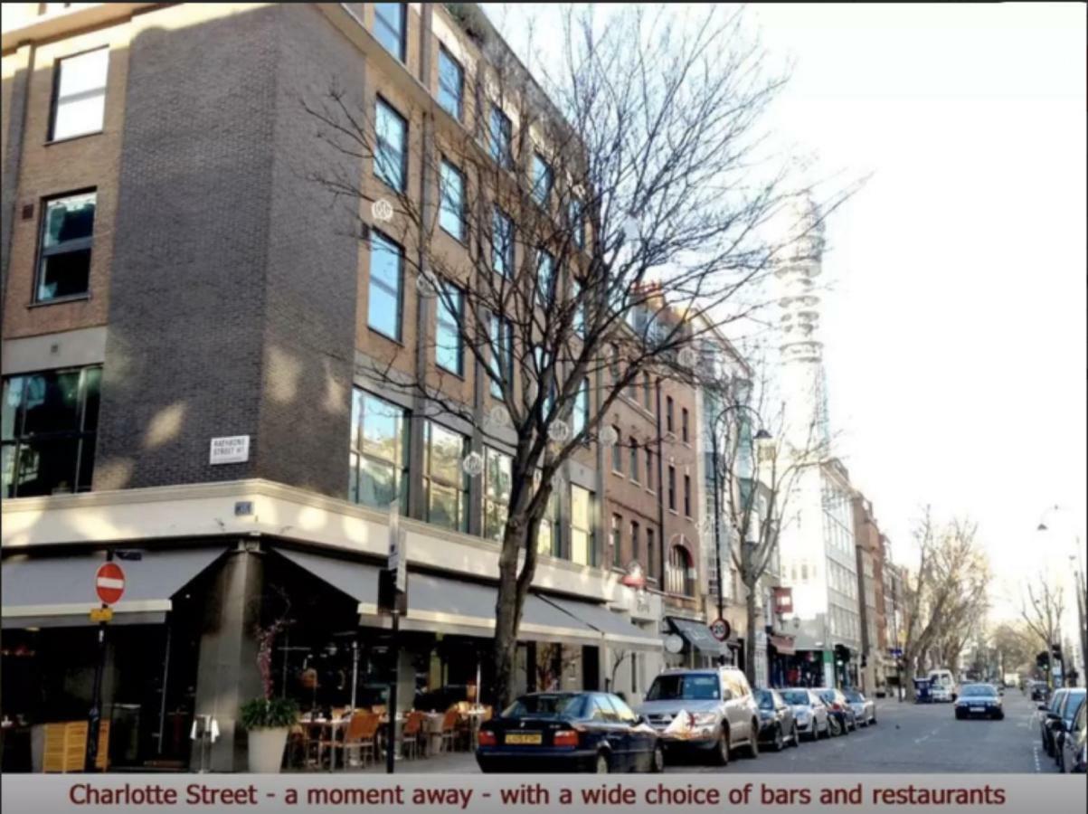 Elegant Fitzrovia Central London 2-Bed Nr Oxford Street Helpful Informative Host Londres Exterior foto