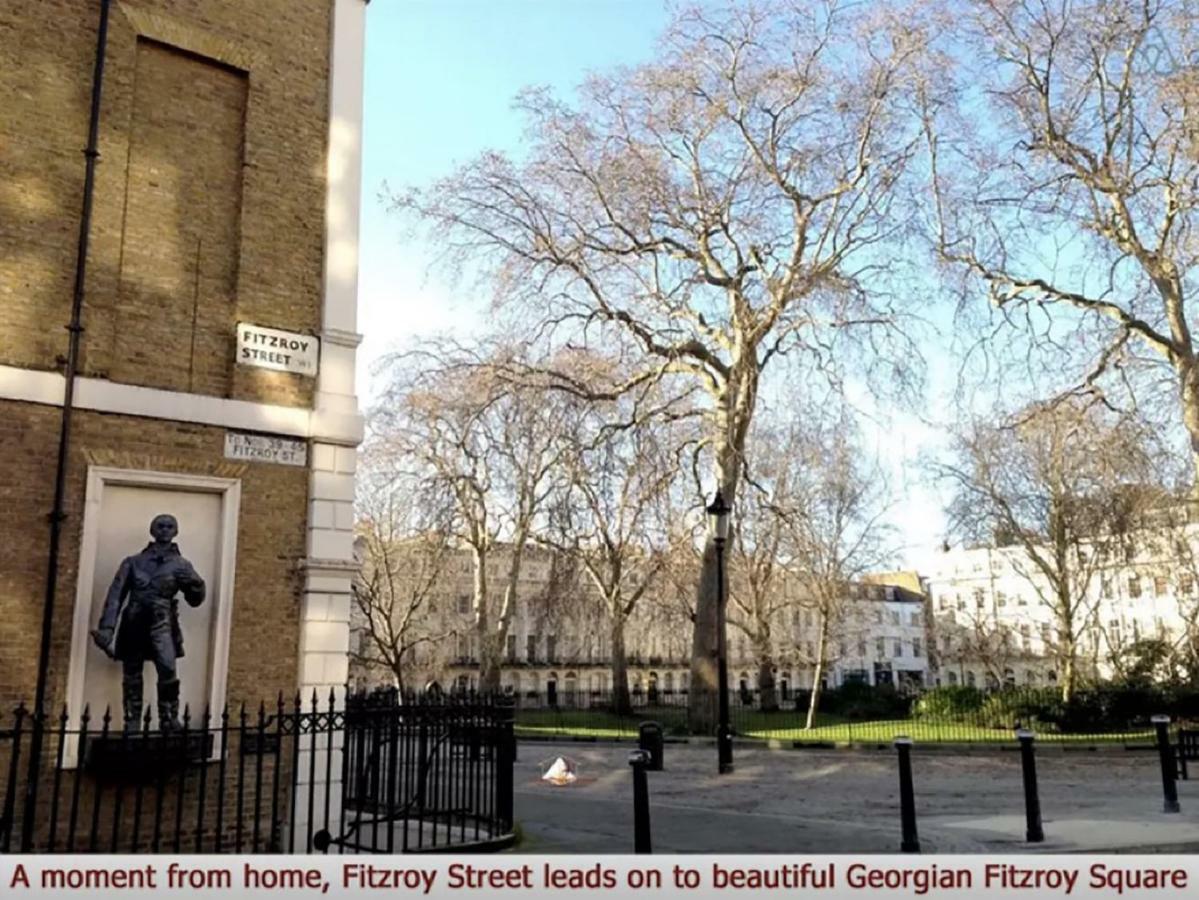 Elegant Fitzrovia Central London 2-Bed Nr Oxford Street Helpful Informative Host Londres Exterior foto
