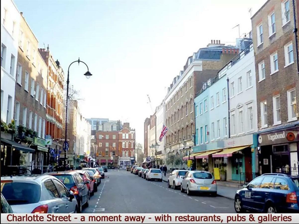 Elegant Fitzrovia Central London 2-Bed Nr Oxford Street Helpful Informative Host Londres Exterior foto